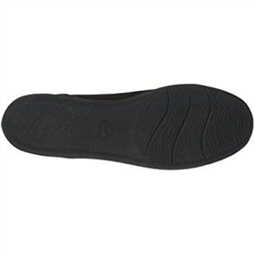 Mocasines Mujer Clarks Ayla De Nubuck Sintético Negro