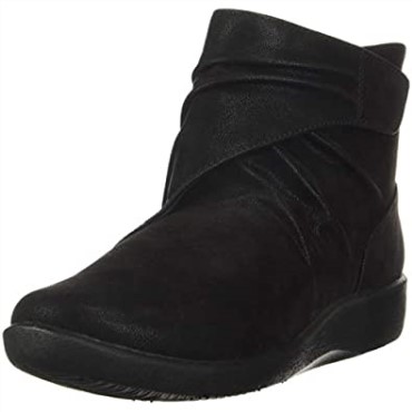 Botas De Moda Para Mujer Sillian Tana Clarks Negro Nubuck Sintético