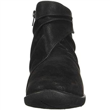 Botas De Moda Para Mujer Sillian Tana Clarks Negro Nubuck Sintético