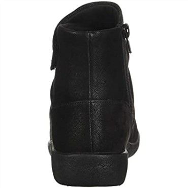 Botas De Moda Para Mujer Sillian Tana Clarks Negro Nubuck Sintético