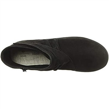 Botas De Moda Para Mujer Sillian Tana Clarks Negro Nubuck Sintético