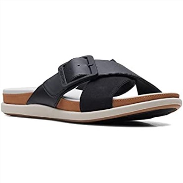 Sandalias Planas Mujer Clarks Sintético Negro
