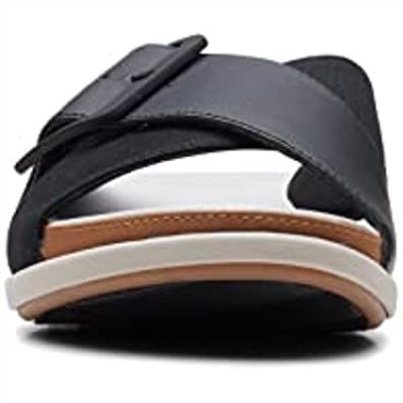 Sandalias Planas Mujer Clarks Sintético Negro