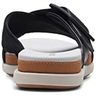 Sandalias Planas Mujer Clarks Sintético Negro
