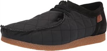 Mocasín De Hombre Clarks Shacre Ii Step De Textil Negro