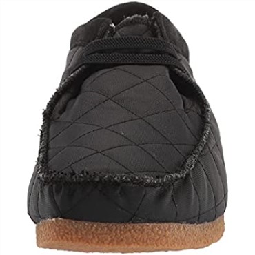 Mocasín De Hombre Clarks Shacre Ii Step De Textil Negro
