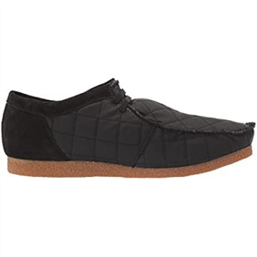 Mocasín De Hombre Clarks Shacre Ii Step De Textil Negro