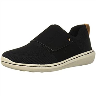 Zapatilla Negra De Hombre Step Urban Race De Textil Clarks