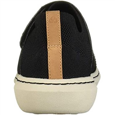 Zapatilla Negra De Hombre Step Urban Race De Textil Clarks