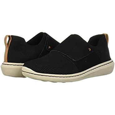 Zapatilla Negra De Hombre Step Urban Race De Textil Clarks