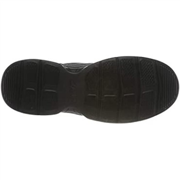 Mocasines Bradley Free De Hombre En Piel Abatanada Negra Clarks