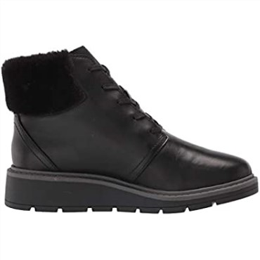 Botin Mujer Andie Go Negro Impermeable En Piel Clarks
