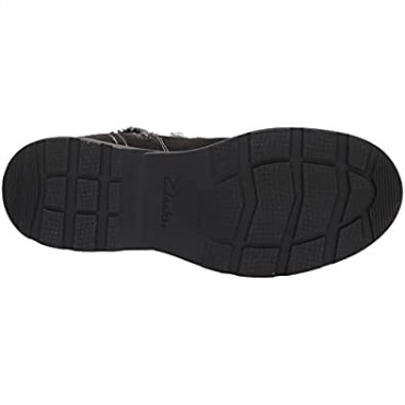Botas De Moda Impermeables Con Forro Cálido Y Cremallera Aveleigh Para Mujer En Ante Ceroso Negro Clarks