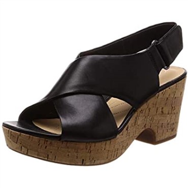 Negro Mujer 261413944 Sandalias Con Tira Al Tobillo Clarks