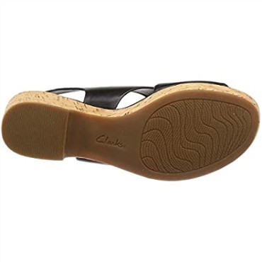Negro Mujer 261413944 Sandalias Con Tira Al Tobillo Clarks