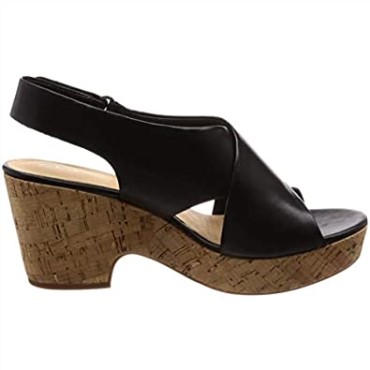 Negro Mujer 261413944 Sandalias Con Tira Al Tobillo Clarks