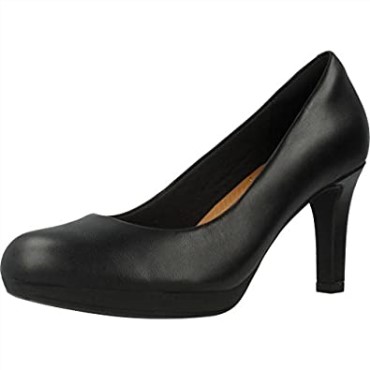 Zapatos De Tacón Con Punta Cerrada Adriel Viola Para Mujer Negro Clarks