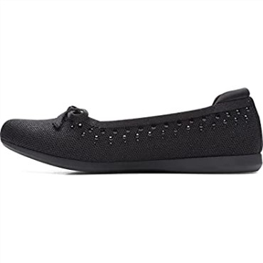 Clarks Planas Carly Hope De Mujer Negras