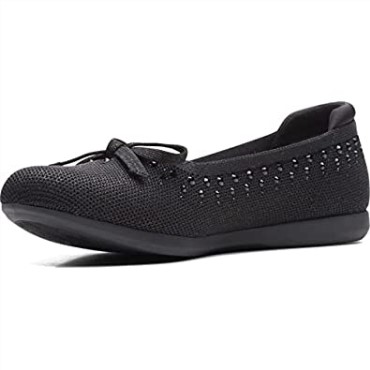 Clarks Planas Carly Hope De Mujer Negras