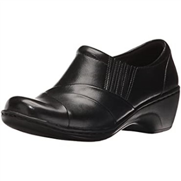 Mocasines Channing Ann Slip-on De Mujer Negros Clarks