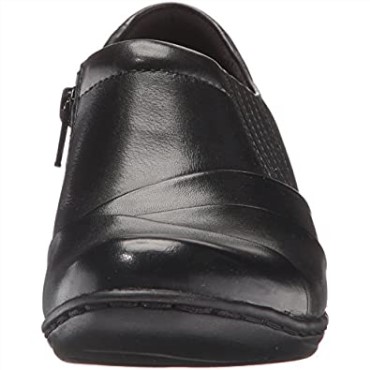 Mocasines Channing Ann Slip-on De Mujer Negros Clarks