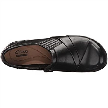Mocasines Channing Ann Slip-on De Mujer Negros Clarks