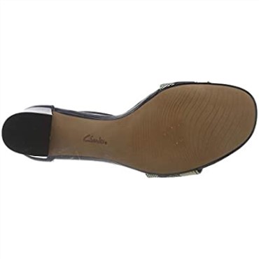 Negro Jocelynne Cam Pump Clarks Mujer