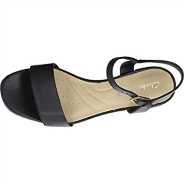 Sandalias Mujer Clarks Orabella Iris Con Tira Al Tobillo Negro