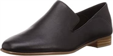 Mocasines Viola_mocassins De Mujer Negros Puros Clarks