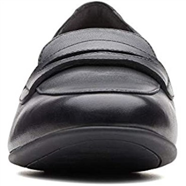 Mocasines Clarks Un Blush Go Negro Mujer