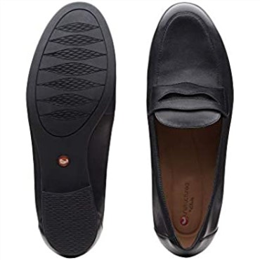 Mocasines Clarks Un Blush Go Negro Mujer
