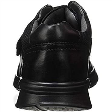 Mocasines Con Tiras Cotrell Para Hombre Negro Liso Lea Clarks