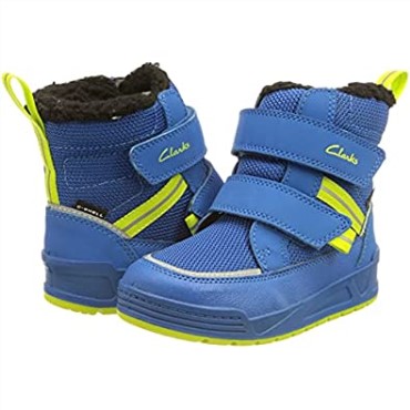 Bota De Nieve Azul Clarks Jumper Jump T Niño