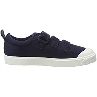 Azul Lona Azul Marino Lona Azul Marino Clarks Zapatillas Unisex Niño City Vibe K Bajas