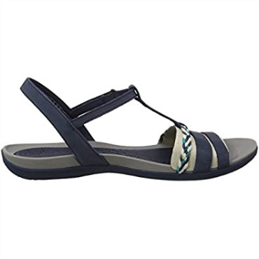 Azul Marino Clarks Mujer Tea Lite Grace Cuña Tacones Sandalias