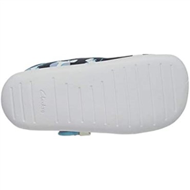 Azul Marino Interés Azul Marino Interés Clarks Bebé Niña Roamer Sun T Zapatillas Bajas Niño