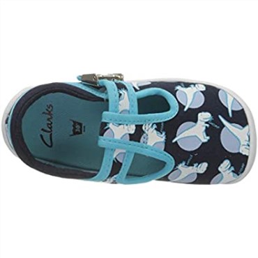 Azul Marino Interés Azul Marino Interés Clarks Bebé Niña Roamer Sun T Zapatillas Bajas Niño