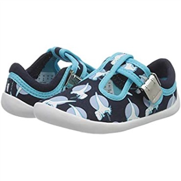 Azul Marino Interés Azul Marino Interés Clarks Bebé Niña Roamer Sun T Zapatillas Bajas Niño