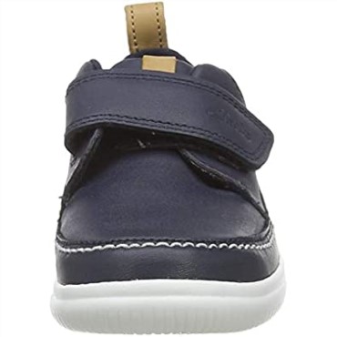 Azul Marino Cuero Azul Marino Cuero Clarks Boy's Scape Street Y Brogues