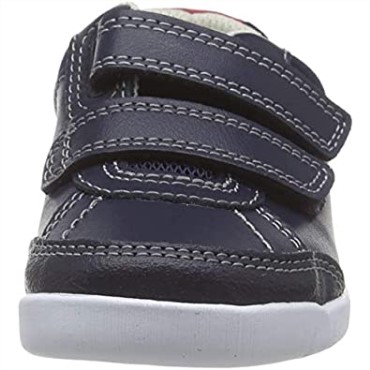 Azul Marino Cuero Azul Marino Cuero Clarks Emery Sky T Zapatillas Bajas Niño