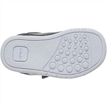 Azul Marino Cuero Azul Marino Cuero Clarks Emery Sky T Zapatillas Bajas Niño