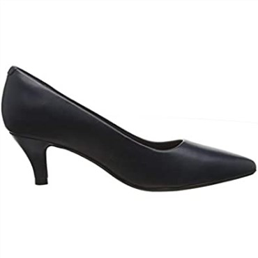 Zapato De Salón Linvale Jerica De Mujer En Piel Azul Marino Clarks