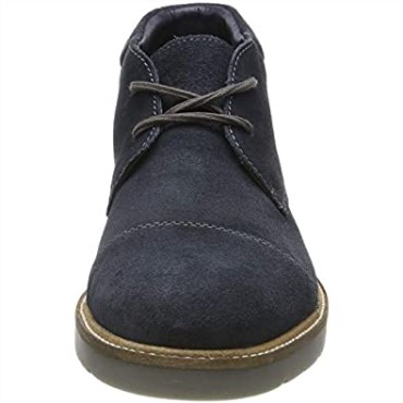 Azul Marino Gamuza Azul Marino Gamuza Clarks Hombres Grandtop Botas Clásicas