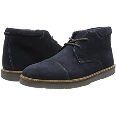Azul Marino Gamuza Azul Marino Gamuza Clarks Hombres Grandtop Botas Clásicas