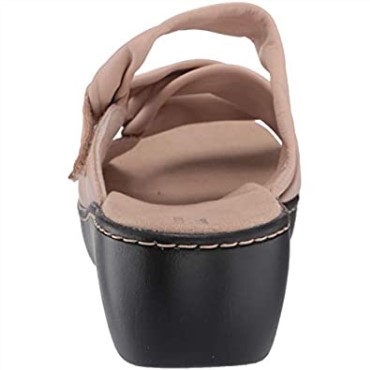 Sandalia De Mujer Clarks Delana Jazz De Cuero Rubor