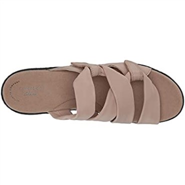 Sandalia De Mujer Clarks Delana Jazz De Cuero Rubor