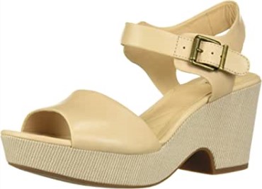 Blush Cuero Mujer Maritsa Janna Cuña Sandalia Clarks