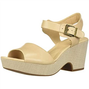 Blush Cuero Mujer Maritsa Janna Cuña Sandalia Clarks