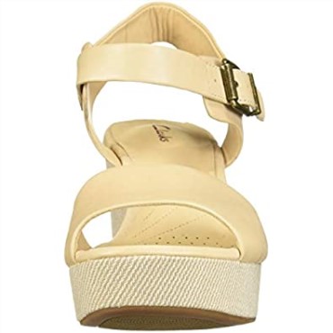 Blush Cuero Mujer Maritsa Janna Cuña Sandalia Clarks
