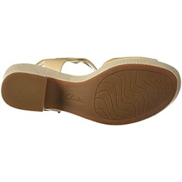 Blush Cuero Mujer Maritsa Janna Cuña Sandalia Clarks